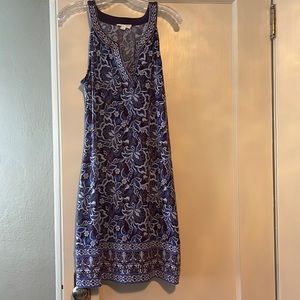 Magnolia Grace halter neckline, knit dress